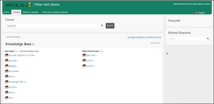 Description: D:\Hetal\Nilex Documentation\Snaps\Quick Start Guide\Forum.png